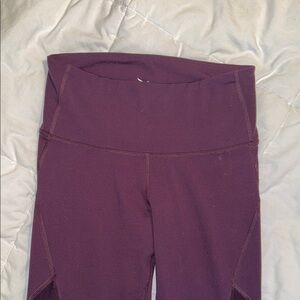 Old Navy Active Purple High-Waisted Leggings
